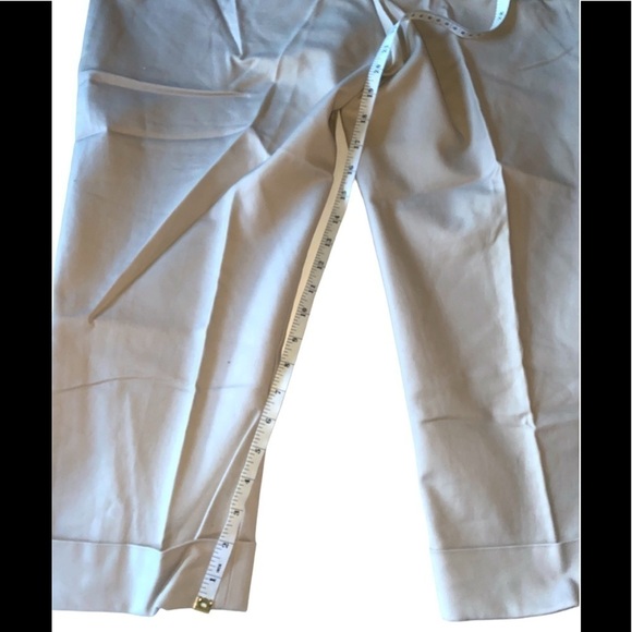 Addition Elle - Pleated camel capri trousers - Picture 5 of 7